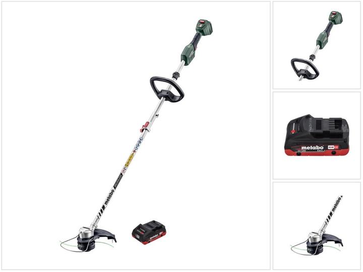 Produktbild Metabo RTD 18 LTX BL 30 Akku Rasentrimmer 18 V 30 cm Brushless + 1x Akku 4,0 Ah - ohne Ladegerät (Trimmfaden)