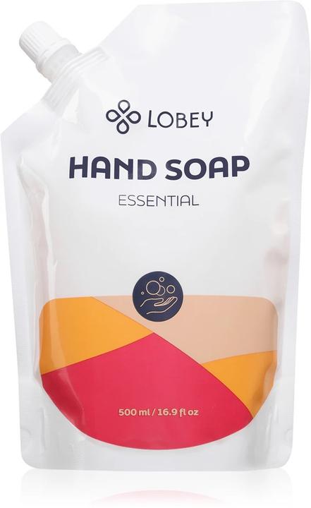 Actual product image Lobey Essential Liquid Hand Soap (Liquid soap, 500 ml)