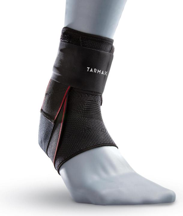 Produktbild Decathlon Men's/Women's Left/Right Ankle Brace Strong 500 - Black (1, 2)