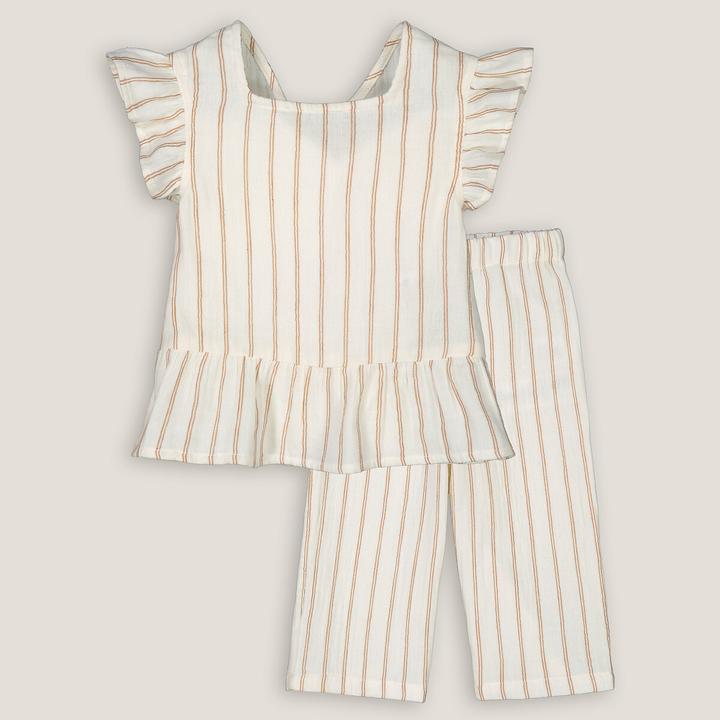 Actual product image La Redoute Collections Blouse and trousers set (86)