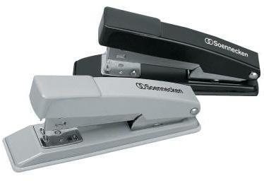 Produktbild Soennecken Heftgerät Typbezeichnung der Heftklammern: 24/6, 2 Heftleistung: 15 Bl. (80 g/m²) (15 Blätter)