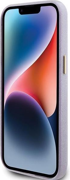 Produktbild Guess GUHCP15LPGMCSL iPhone 15 Pro 6.1" liliowy/lilac hardcase Glitter Glossy Script (Apple iPhone 15 Pro)