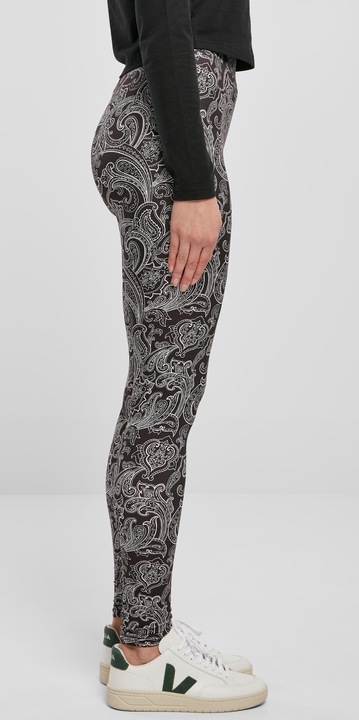 Actual product image Urban Classics Ladies Soft AOP Leggings (M)