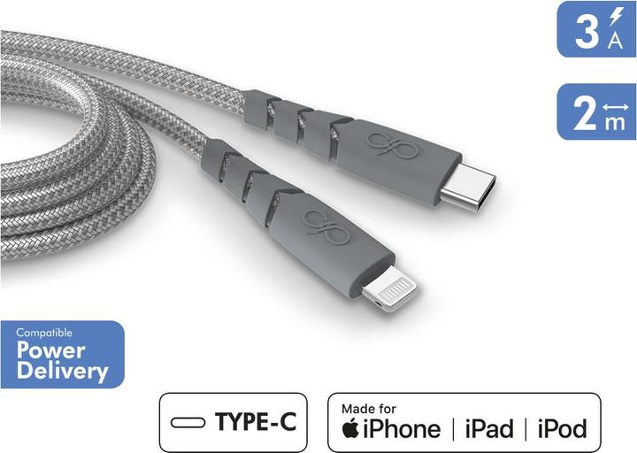 Produktbild Force Power FPCBLMFIC2MRG USB-Kabel (2 m, 60 W)