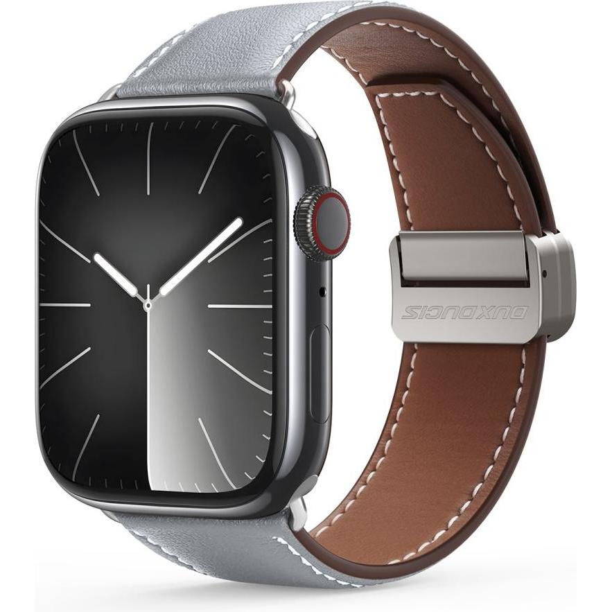 Dux Ducis YA Armband (42 mm, 44 mm, 45 mm, 49 mm, Echtleder, Apple Watch Series 1, Apple Watch Series 2, Apple Watch Ser...