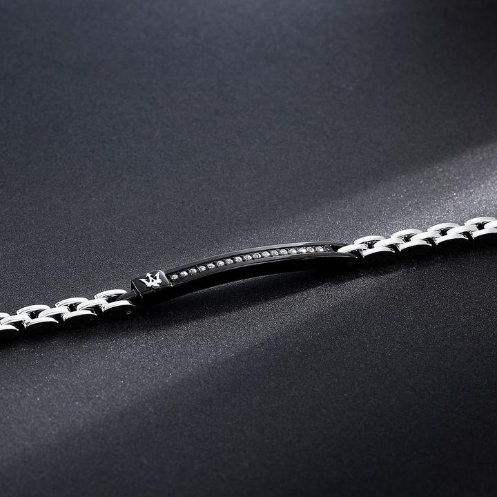 Immagine prodotto Maserati Armband (18 cm, Acciaio inossidabile)
