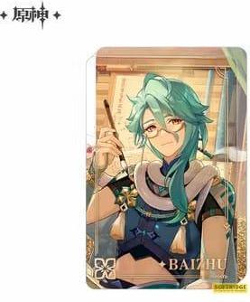 Produktbild Mihoyo GGenshin Impact Ornement en acrylique avec paillettes Baizhu 10 cm