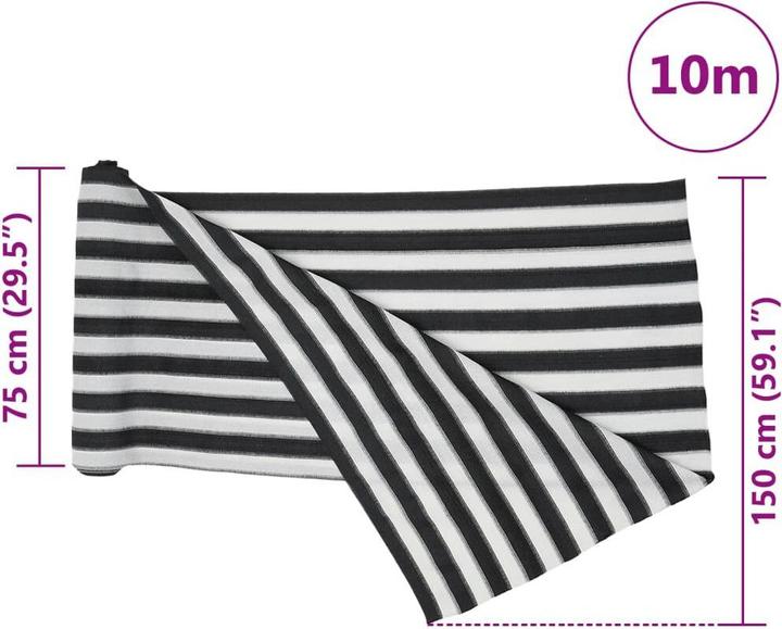 Produktbild vidaXL Sichtschutznetz (1000 cm)