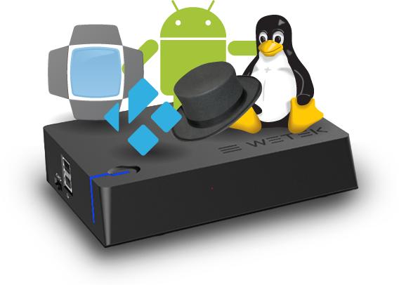 Actual product image WeTek Core, Android & Kodi, 4K (IPTV (ready), Web TV)