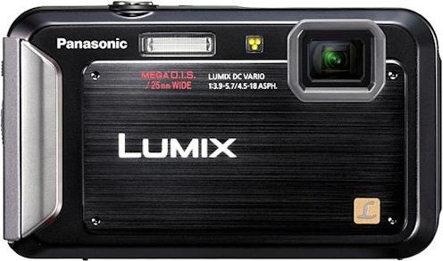 Image du produit Panasonic Lumix FT20, 16 Mpixels, zoom 4x, étanche Noir (16.10 Mpx, 1/2,3'')