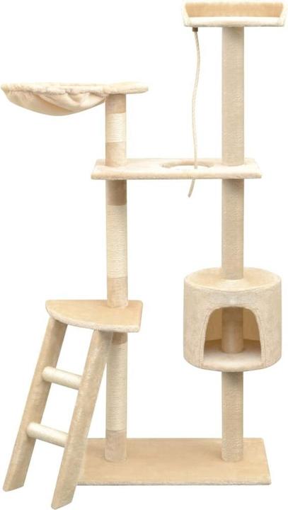 Produktbild vidaXL Katzenbaum (150 cm, Beige)