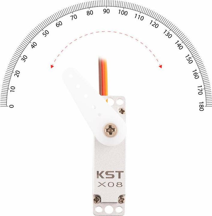 Immagine prodotto KST Servo di superficie X08 V6.0 2,8 kg, 0,09 s, digitale HV