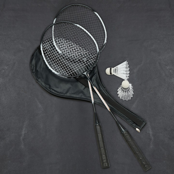 Actual product image Relaxdays Badminton set
