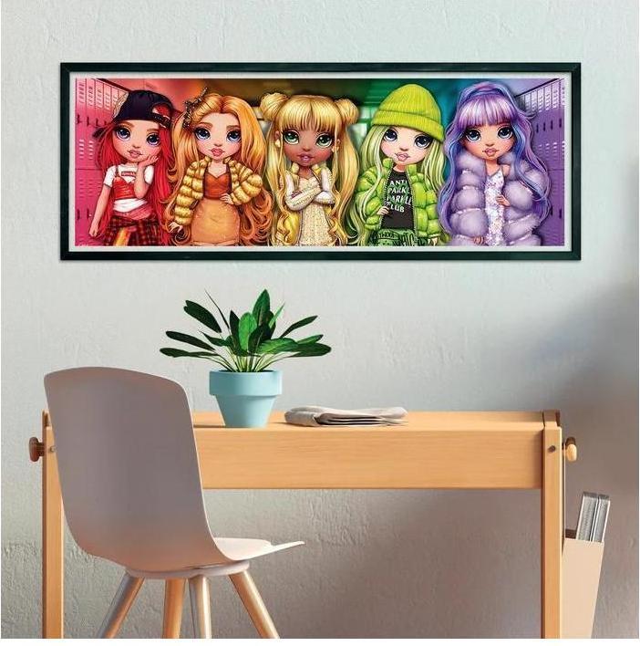 Actual product image Clementoni Puzzle 10 in 1 Rainbow High 20273 (10 pieces)