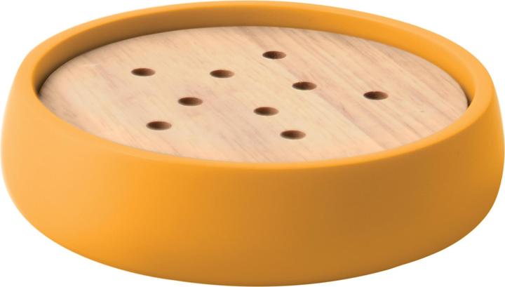 Steinbach Sven polyresin soap dish saffron
