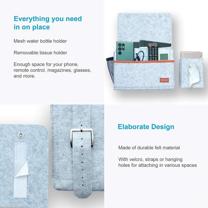 Actual product image Intirilife Bedside table bag (41 x 11.30 x 19.50 cm)