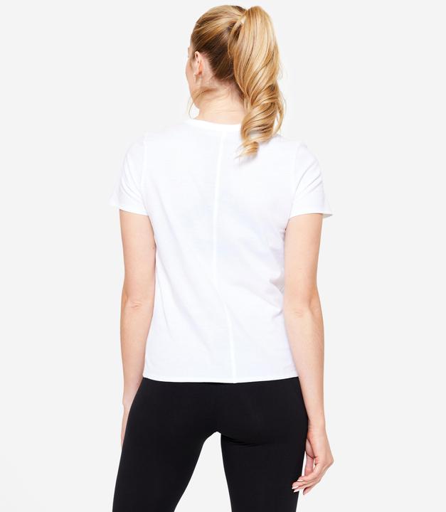 Produktbild Domyos Kurzarmshirt Damen Regular Fit Baumwolle (M)