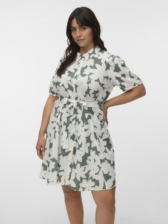 Image du produit Vero Moda VMCDICTHE Kurzes Kleid Hemdblusenkleid (46)