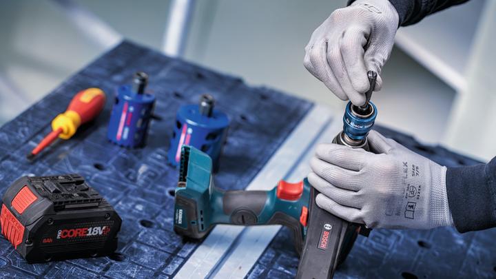 Image du produit Bosch Professional Zubehör EXPERT PC Plus Lochvergrösserungsadapter, HEX, 11,3x6,35 mm