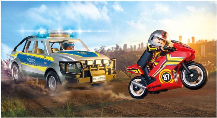 Immagine prodotto Playmobil 71875 Verfolgungsjagd mit Polizei Pick-Up