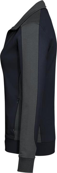 Actual product image Hakro Ladies Sweat Jacket Contrast Performance ink/anthr. XL (XL)