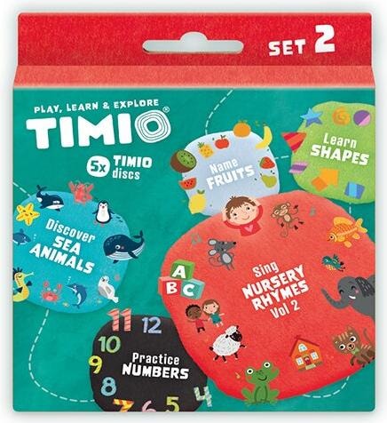 Actual product image Timio Audio Disc Set 2 (English, Spanish, Chinese, Dutch, French, Italian, Portuguese, German)