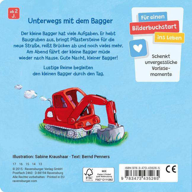 Immagine prodotto Ravensburger Cosa stai facendo, piccola scavatrice? (Tedesco)