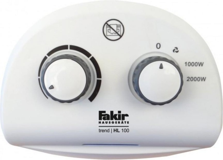 Actual product image Fakir trend HL 100 Indoor, Electric room heater fan (2000 W)