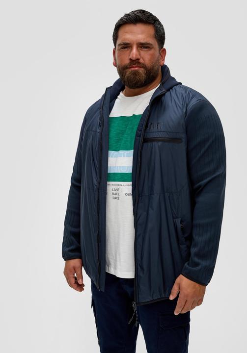 Immagine prodotto S.Oliver Outdoor-Jacke Kapuzenjacke im Fabricmix (XXL)