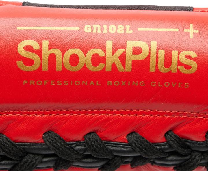 Produktbild Leone Boxhandschuhe Shock Plus GN102L Rot (10 OZ, One Size)