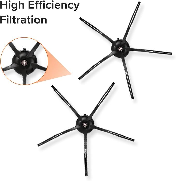 Actual product image Roborock 2x Ersatz-Seitenbürsten für