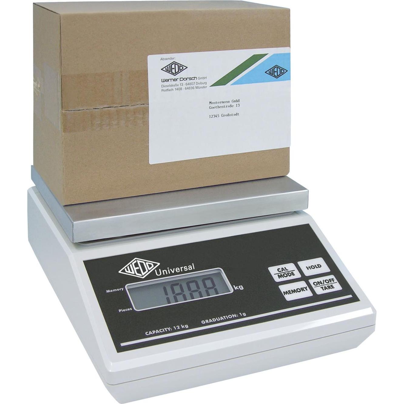 Thumbnail - Wedo, Feinwaage, Elektronische Wiege- und Stückzaehlwaage Universal - für den Markt D