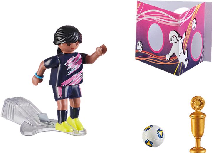 Produktbild Playmobil Fussballerin mit Torwand (70875, Playmobil Special Plus)