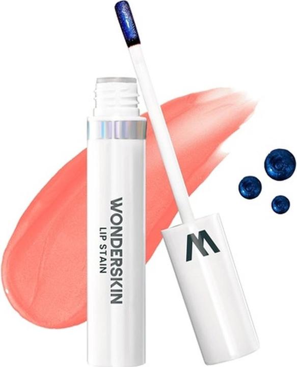 Actual product image Wonderskin Wonder Blading Lip Stain Masque Crush (Coral, Crush)
