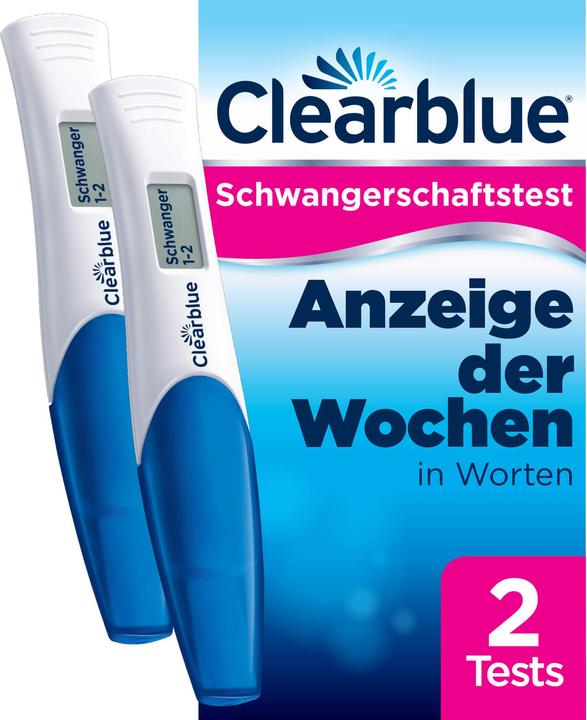 Produktbild Clearblue DIGITAL Schwangerschaftstest 2er (2 x)