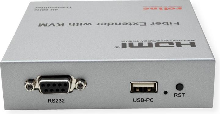 Produktbild Roline Prolongateur KVM HDMI USB sur FO 4K60, 20km