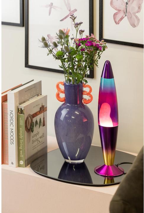 Actual product image Leitmotiv Table Lamp Rainbow Rocket Lava (E14)