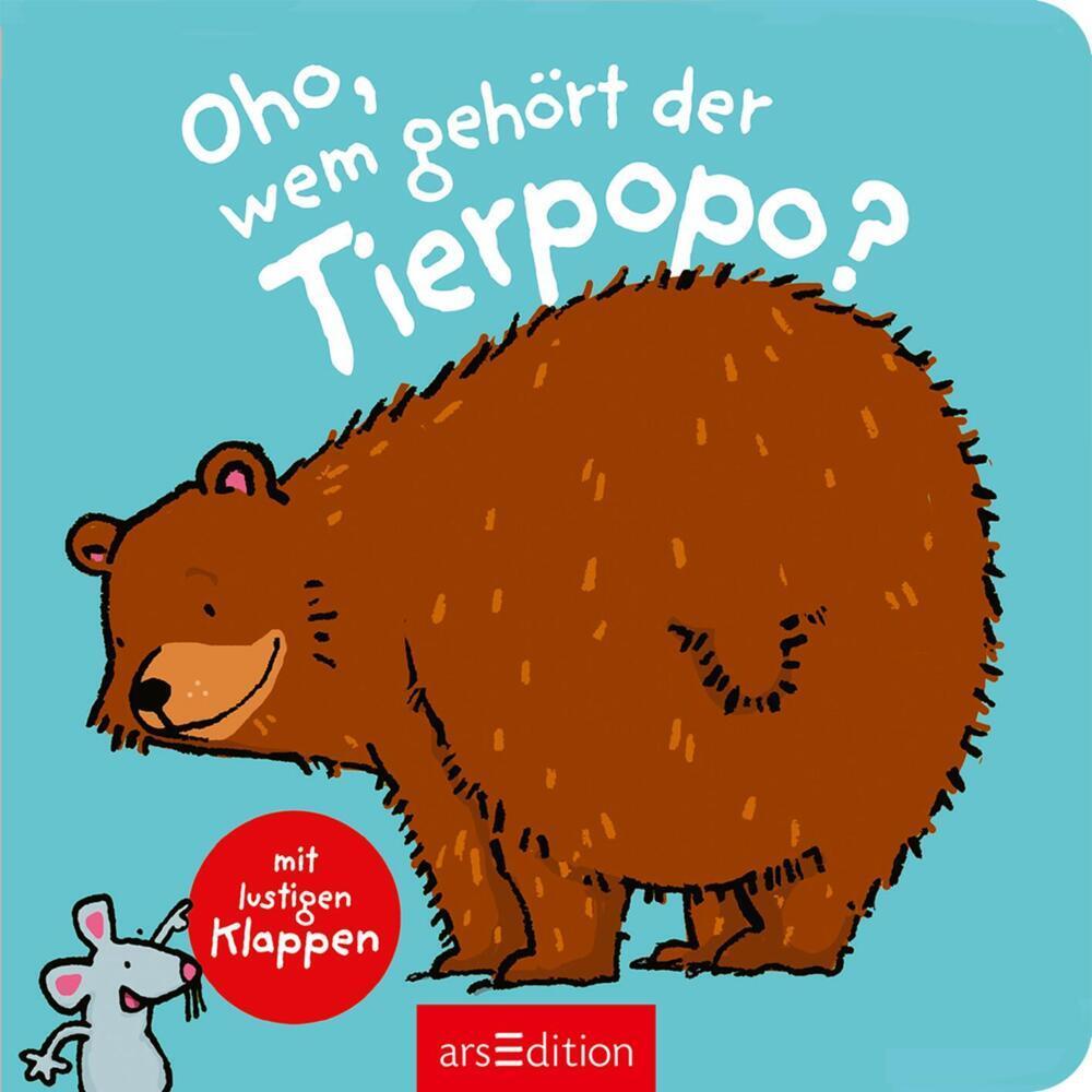 Thumbnail - Ars Edition, Babybücher, Oho, wem gehört der Tierpopo? (Deutsch)