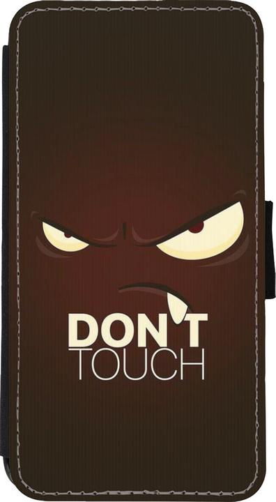 Image du produit PhoneLook Coque Wallet noir Angry Dont Touch (Apple iPhone XS Max)