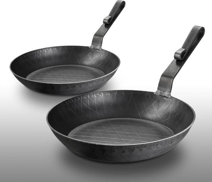 Actual product image Turk Wrought iron pan (24 cm, Frying pan, Iron, Steel)