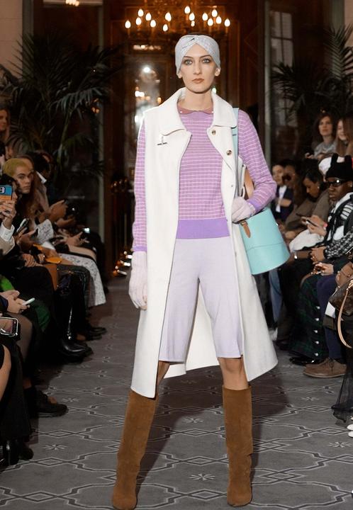 Produktbild Bellemere Pullover Merino Tweed Pullover With Pearl Polo Collar (M)