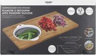 Produktbild Cook Concept Schneidebrett mit Sieb - Bambus