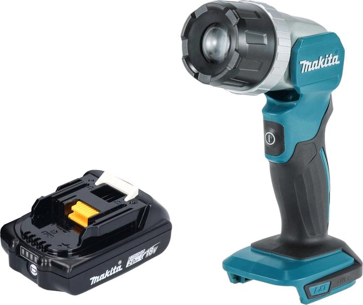 Produktbild Makita DML 808 A1 Akku Handstrahler 14,4 / 18 V 190 lm LED + 1x Akku 2,0 Ah - ohne Ladegerät (190 lm)