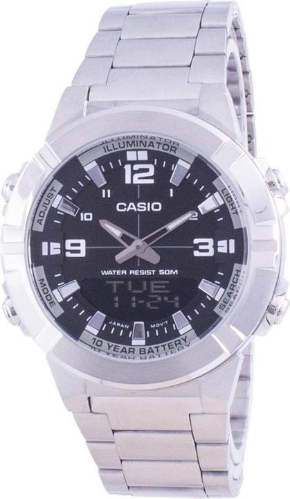 Image du produit Casio AMW-870D-1AVDF (Chronographe, Montre analogique, Montre de sport, Montre numérique)