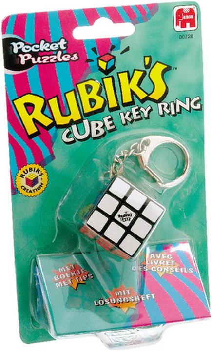 Actual product image Jumbo Rubik's keychain