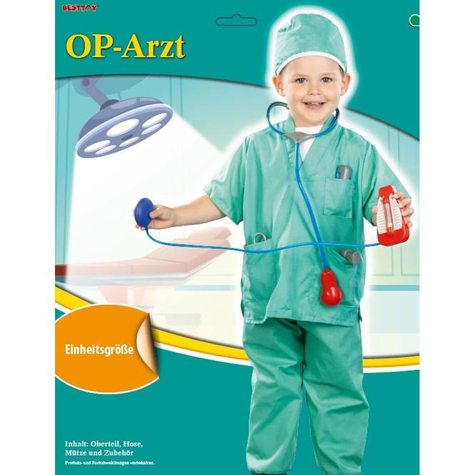 Produktbild MICA Festival Kinderkostüm - OP-Arzt - Einheitsgrösse (One Size)