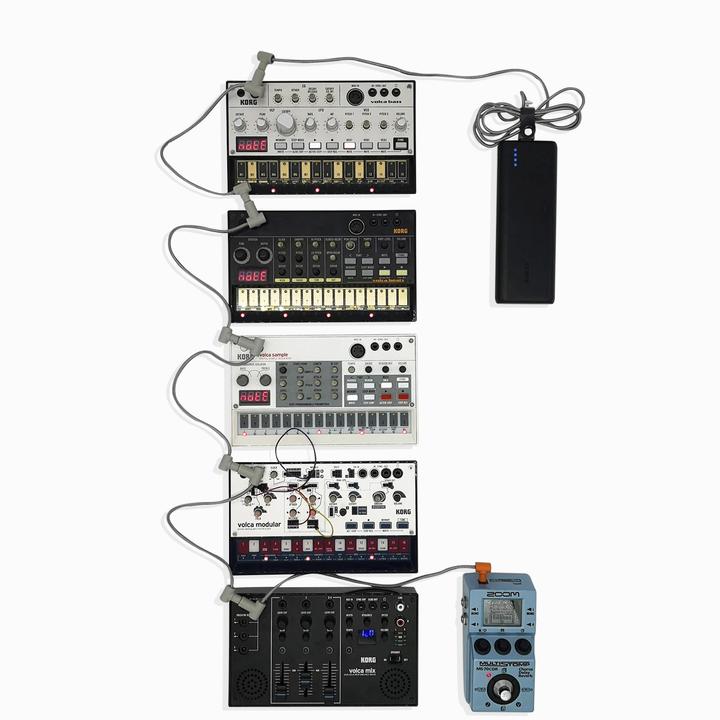 Actual product image MyVolts SUNVAR8 - Crazy Chain Volca Train Gang
