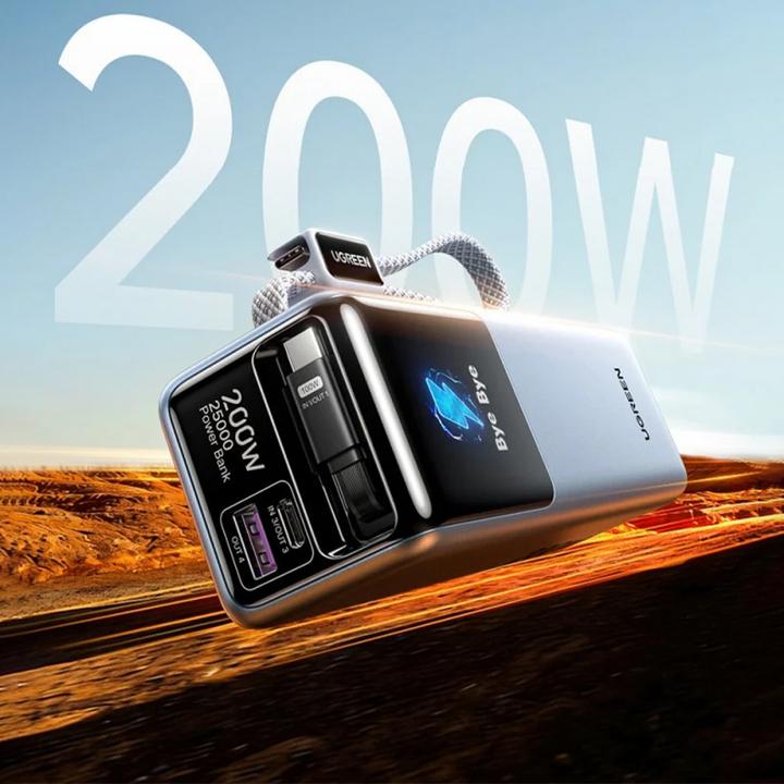 Produktbild Ugreen 200W - Powerbank (25000 mAh, 200 W)