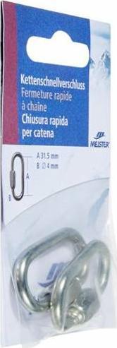 Image du produit Meister Maillon Rapid 31.5x4mm galvanisé (0.03 m)