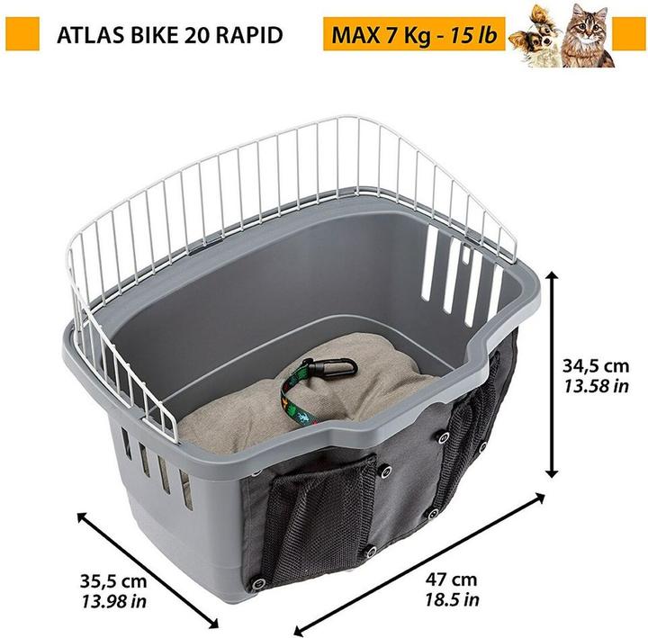 Immagine prodotto Ferplast Atlas Bike 20 Rapid (Cane, Lavabile)